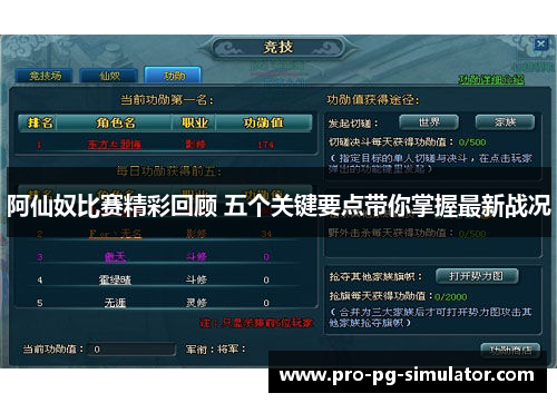 阿仙奴比赛精彩回顾 五个关键要点带你掌握最新战况