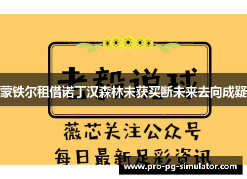 蒙铁尔租借诺丁汉森林未获买断未来去向成疑